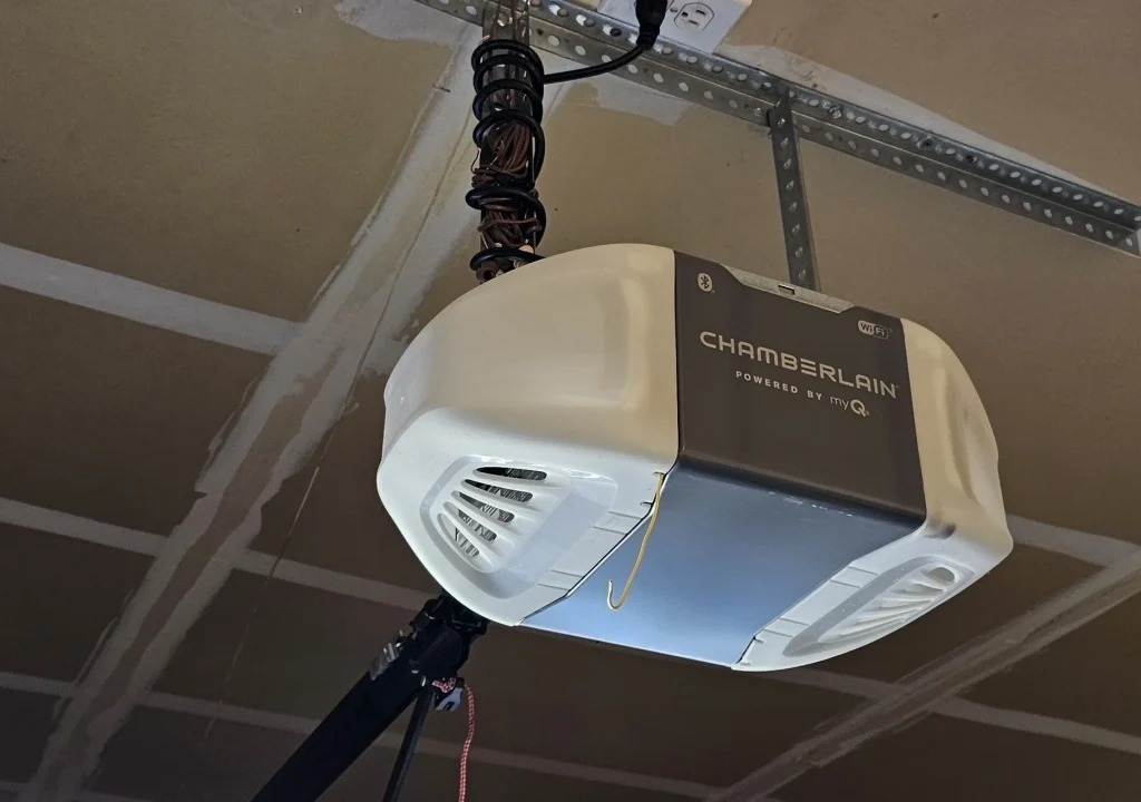 the motor unit requiring a Garage Door Opener Battery Replacement