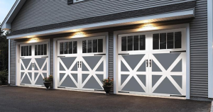 custom wood garage doors