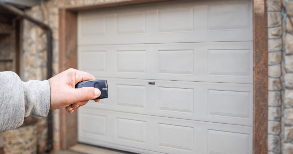 remote controlled garage door