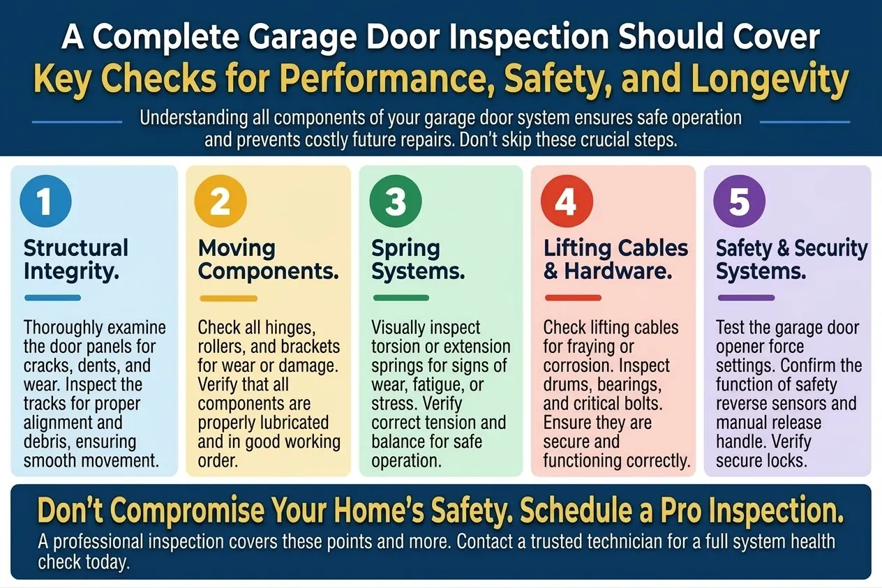 What a complete inspection should cover